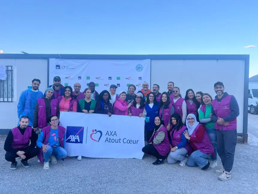 "أكسا للخدمات المغرب" (ASM) تواصل التزامها التضامني من خلال النسخة الثانية من "قافلة القلب" في بني لنت